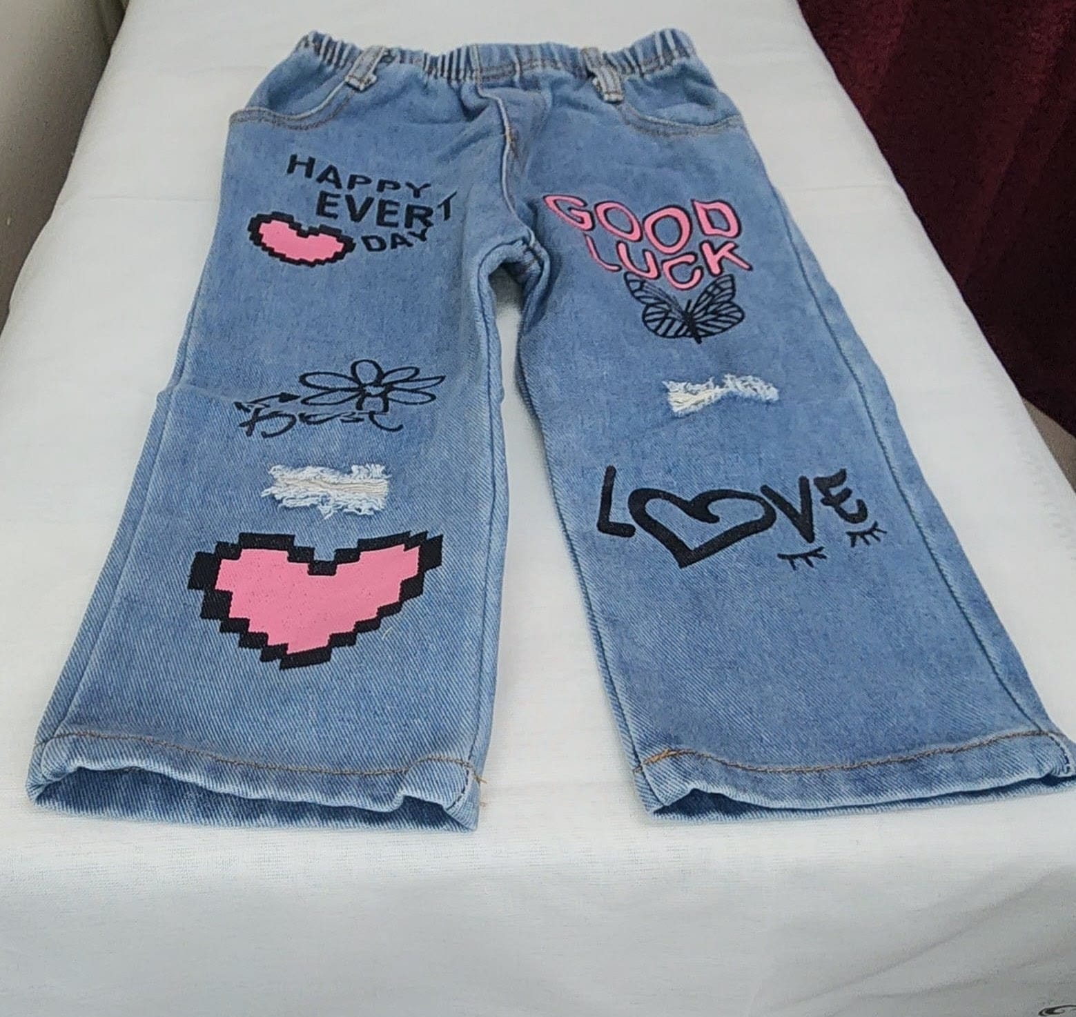 Premium shirt and jeans for girls